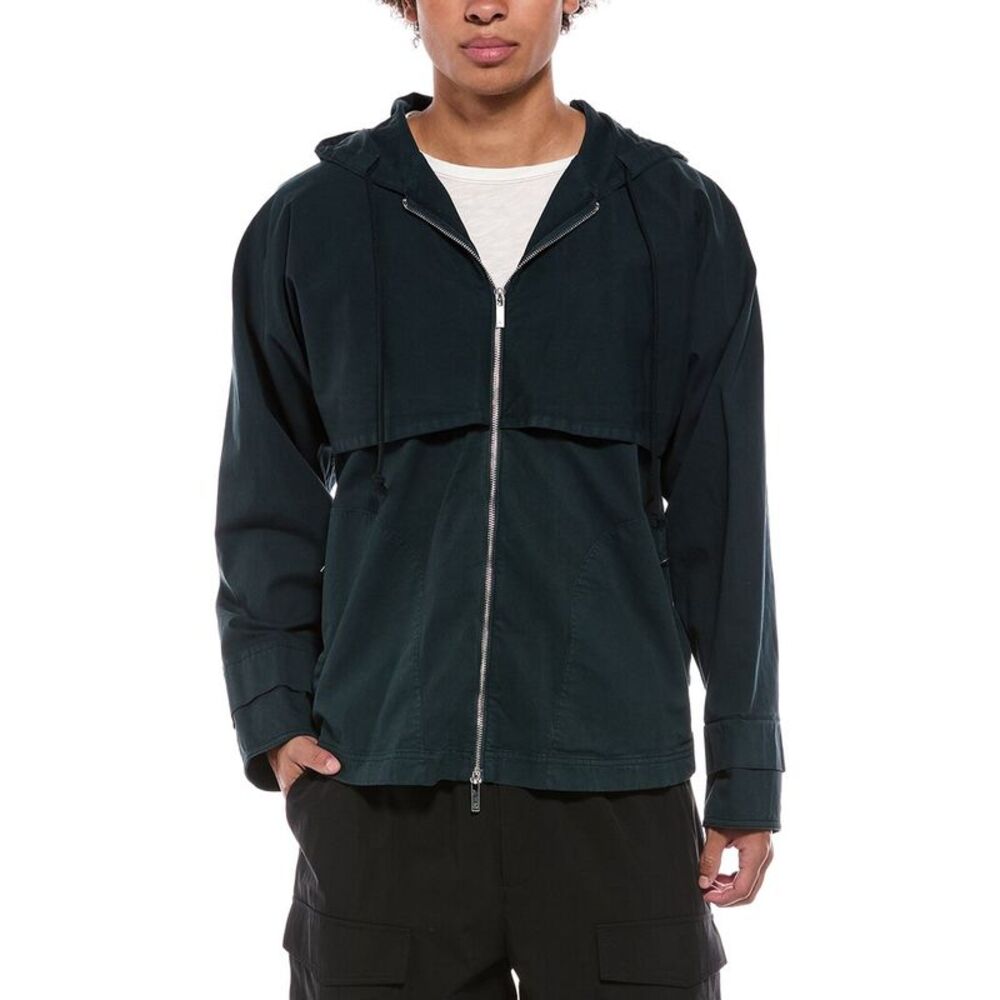 Helmut Lang Mens  Windbreaker, Green